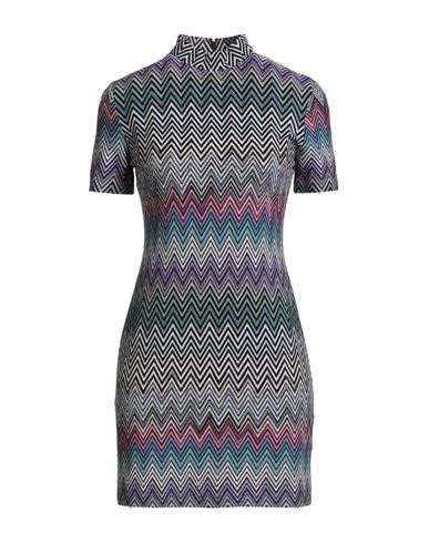 Missoni Women Zig Zag Motif Wool Mini Dress