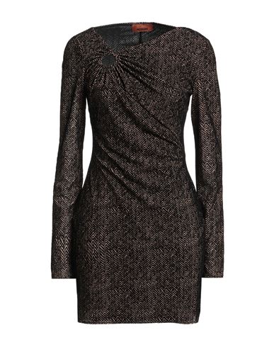 Missoni Woman Mini Dress Sand Size 8 Polyamide, Elastane