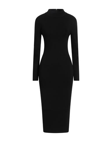 Vestido midi Mujer Negro L,S,XS Mujer
