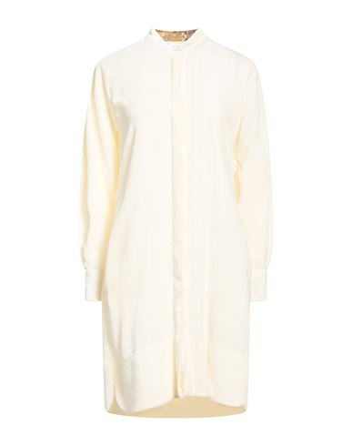 Le Sarte Pettegole Woman Mini Dress Cream Size 6 Viscose, Elastane In Neutral