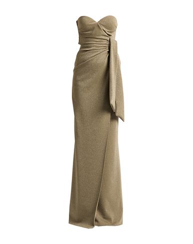 Chiara Boni La Petite Robe Woman Maxi Dress Military Green Size 8 Polyamide, Viscose, Elastane, Poly In Green