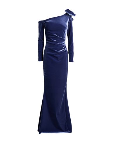 Vestido largo Mujer Azul marino 34,38 Mujer