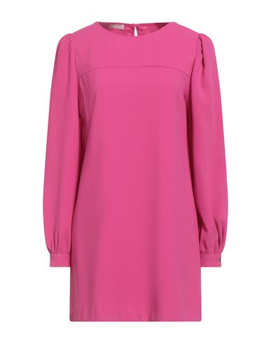Liu •jo Woman Mini Dress Fuchsia Size 6 Polyester In Pink