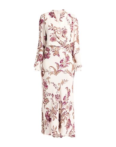 Marciano By Guess Woman Maxi Dress Ivory Size 6 Viscose In White