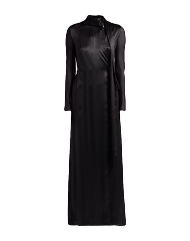 Ann Demeulemeester Woman Maxi Dress Black Size 10 Silk