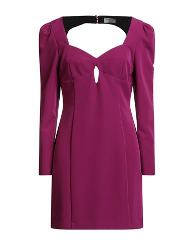 Rebel Queen By Liu •jo Woman Mini Dress Mauve Size M Polyester, Elastane In Purple