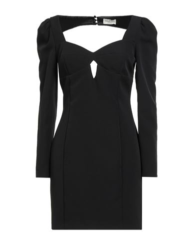 Rebel Queen By Liu •jo Woman Mini Dress Black Size S Polyester, Elastane In Black