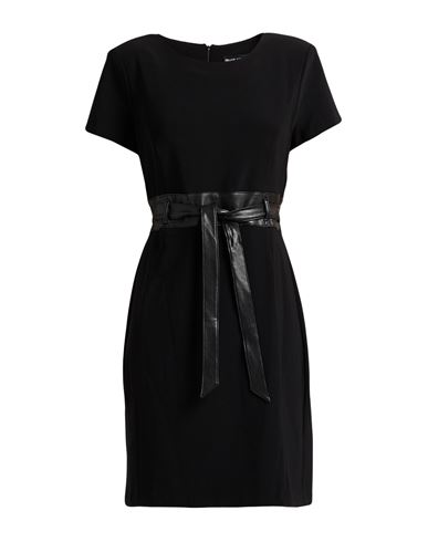 Frank Lyman Woman Mini Dress Black Size 14 Polyester, Elastane, Polyurethane In Black