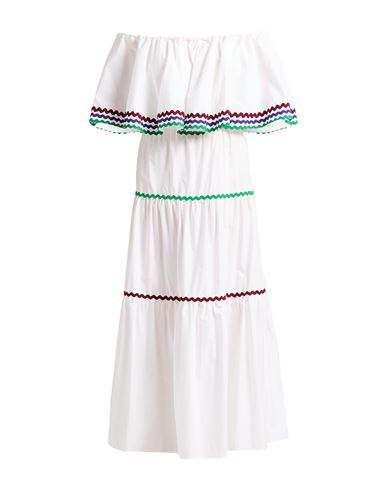Nenette Woman Maxi Dress White Size 4 Cotton