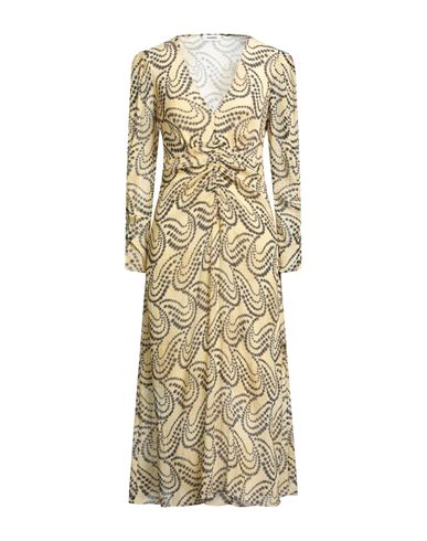 Sandro Maxi Dress In Yellow