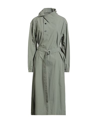 Jil Sander Woman Midi Dress Sage Green Size 10 Cotton