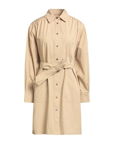 Weekend Max Mara Woman Mini Dress Beige Size 12 Cotton In Neutral