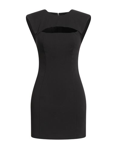 Aniye By Woman Mini Dress Black Size M Polyester, Elastane