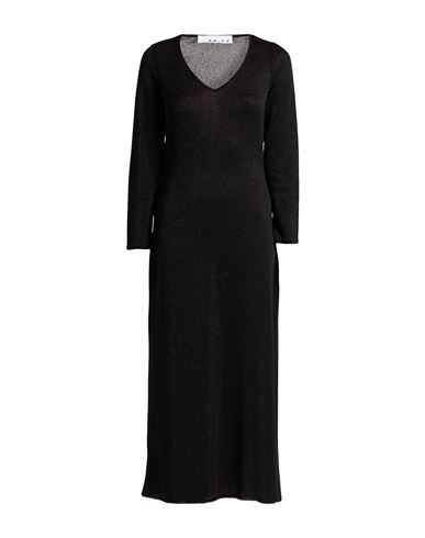 Neera 20.52 Woman Maxi Dress Black Size 8 Viscose, Nylon, Lurex In Black