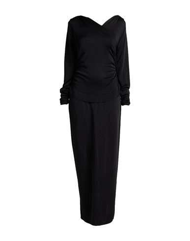 Khaite Woman Maxi Dress Black Size L Viscose