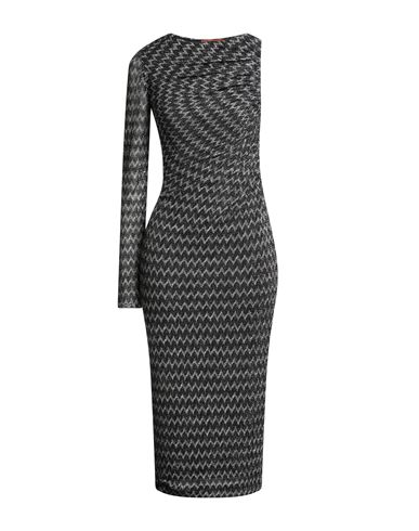 Missoni One Shoulder Dress In Multi