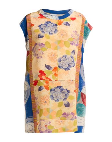 Pierre-louis Mascia Woman Mini Dress Sand Size L Silk