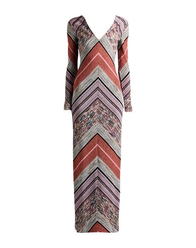 Missoni Metallic Crochet-knit Maxi Dress In Gray