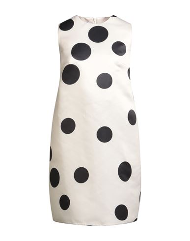 Giada Curti Resort Woman Mini Dress Cream Size 10 Polyester In White