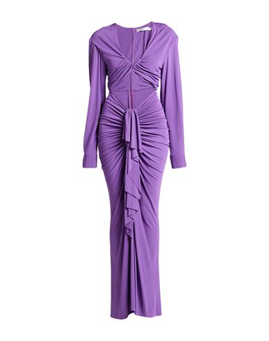 Christopher Esber Woman Maxi Dress Purple Size 4 Viscose