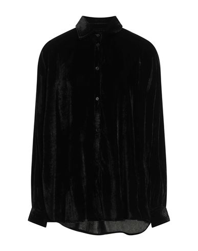 Cruna Woman Shirt Black Size 10 Viscose, Polyamide