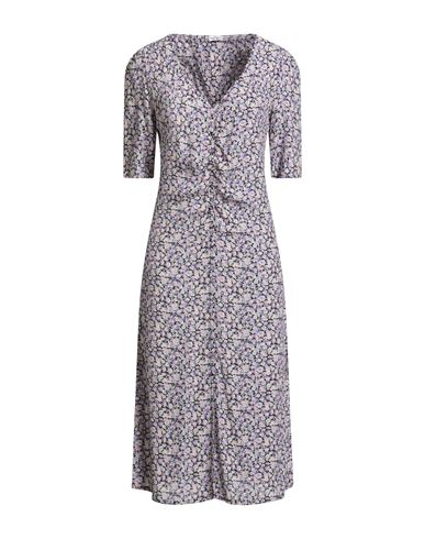 Rebel Queen By Liu •jo Woman Midi Dress Purple Size 6 Viscose In Purple