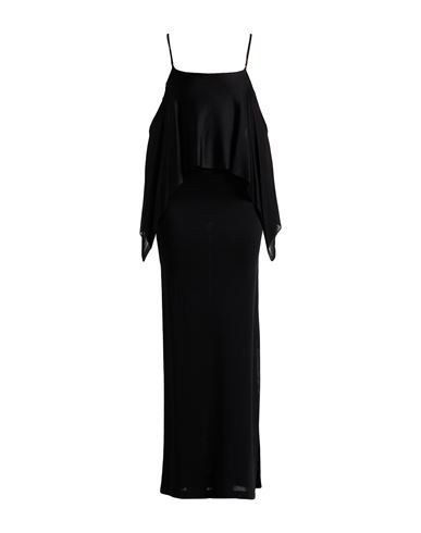 Tom Ford Woman Maxi Dress Black Size S Viscose In Black