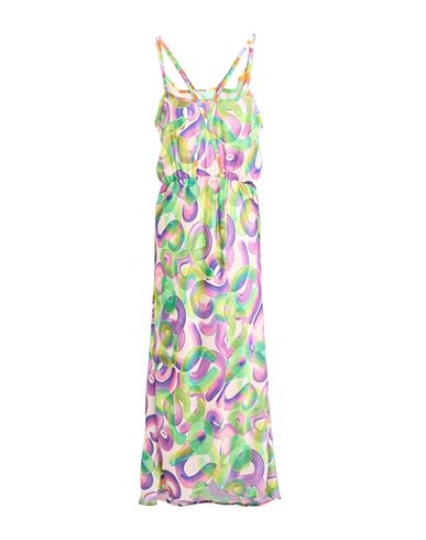 Heimstone Woman Maxi Dress Green Size 4 Polyester In Green