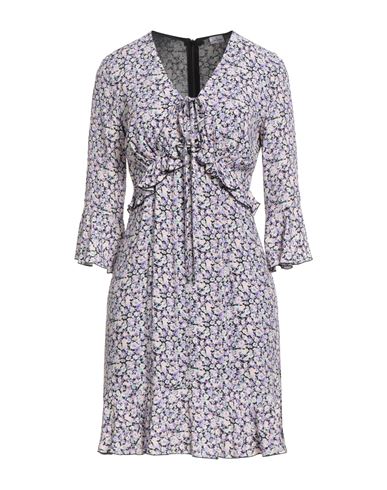 Rebel Queen By Liu •jo Woman Mini Dress Lilac Size 6 Viscose In Purple