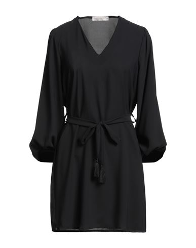 Rinascimento Woman Mini Dress Black Size Xs Polyester