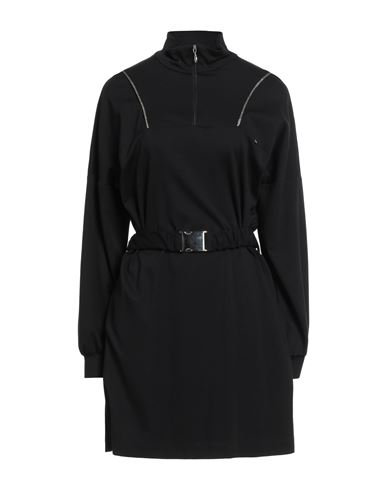 Rinascimento Woman Mini Dress Black Size S Viscose, Polyamide, Elastane