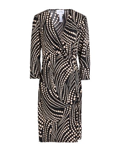 Joseph Ribkoff Woman Midi Dress Black Size 14 Polyester, Elastane