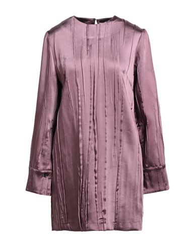 Tela Woman Mini Dress Mauve Size 6 Polyester