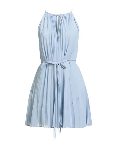 Minivestido Mujer Azul celeste 36 Mujer