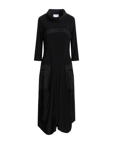 Joseph Ribkoff Woman Midi Dress Black Size 14 Polyester, Elastane