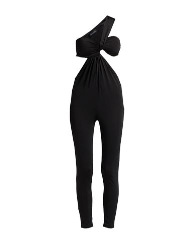 Actualee Woman Jumpsuit Black Size 8 Polyester In Black