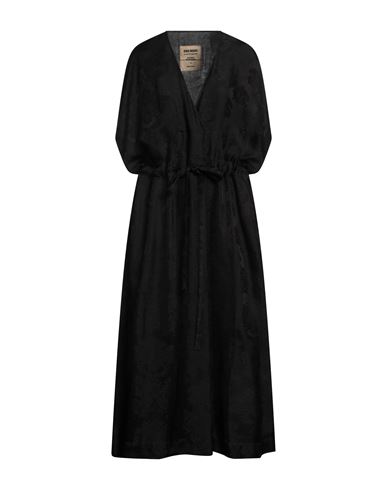 Uma Wang Woman Maxi Dress Black Size L Viscose, Cupro In Black