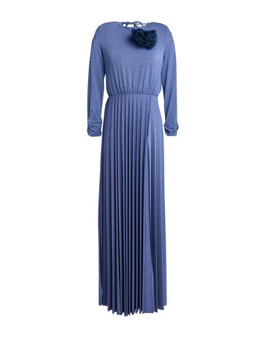 Maxi-Kleid Damen Taubenblau 32 Damen