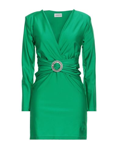 P.a.r.o.s.h P. A.r. O.s. H. Woman Mini Dress Green Size M Polyamide, Elastane