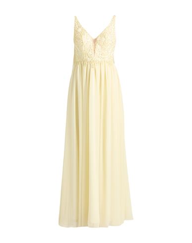 Unique® Just Be You Unique Just Be You Woman Maxi Dress Pastel Yellow Size 10 Polyester In Yellow