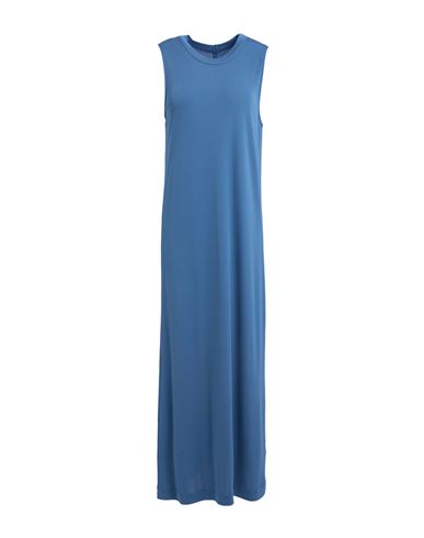 Majestic Filatures Woman Midi Dress Blue Size 1 Viscose, Elastane In Blue