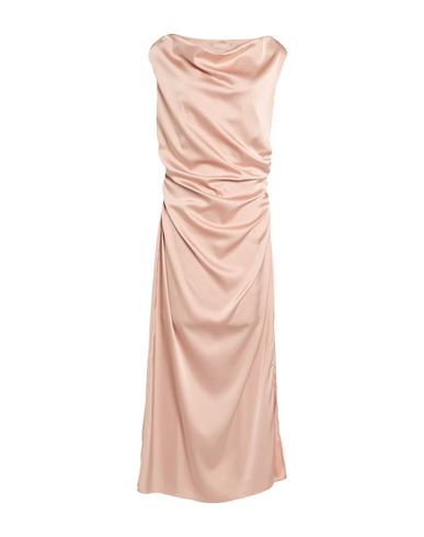 Midi-Kleid Damen Hellrosa 36 Damen