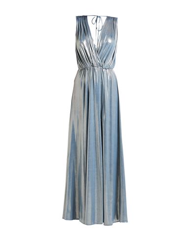 Rebel Queen By Liu •jo Woman Maxi Dress Sky Blue Size L Polyester, Elastane In Blue