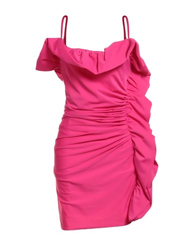 P.a.r.o.s.h P. A.r. O.s. H. Woman Mini Dress Fuchsia Size L Polyamide, Elastane In Pink