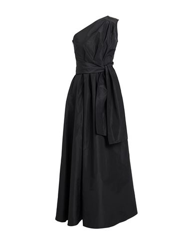 Liu •jo Woman Maxi Dress Black Size 4 Polyester In Black