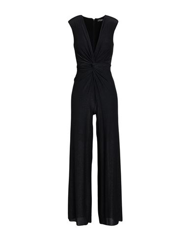 Liu •jo Better Woman Jumpsuit Black Size 8 Viscose, Polyamide