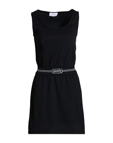 Gaelle Paris Gaëlle Paris Woman Mini Dress Black Size 1 Polyester, Elastane