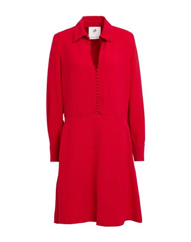 Compagnia Italiana Woman Mini Dress Red Size 10 Polyester, Elastane In Red