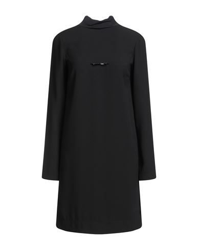 N°21 Woman Mini Dress Black Size 4 Polyester, Acetate, Silk, Polyurethane In Black