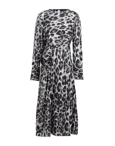Pennyblack Woman Midi Dress Grey Size 8 Polyester In Gray